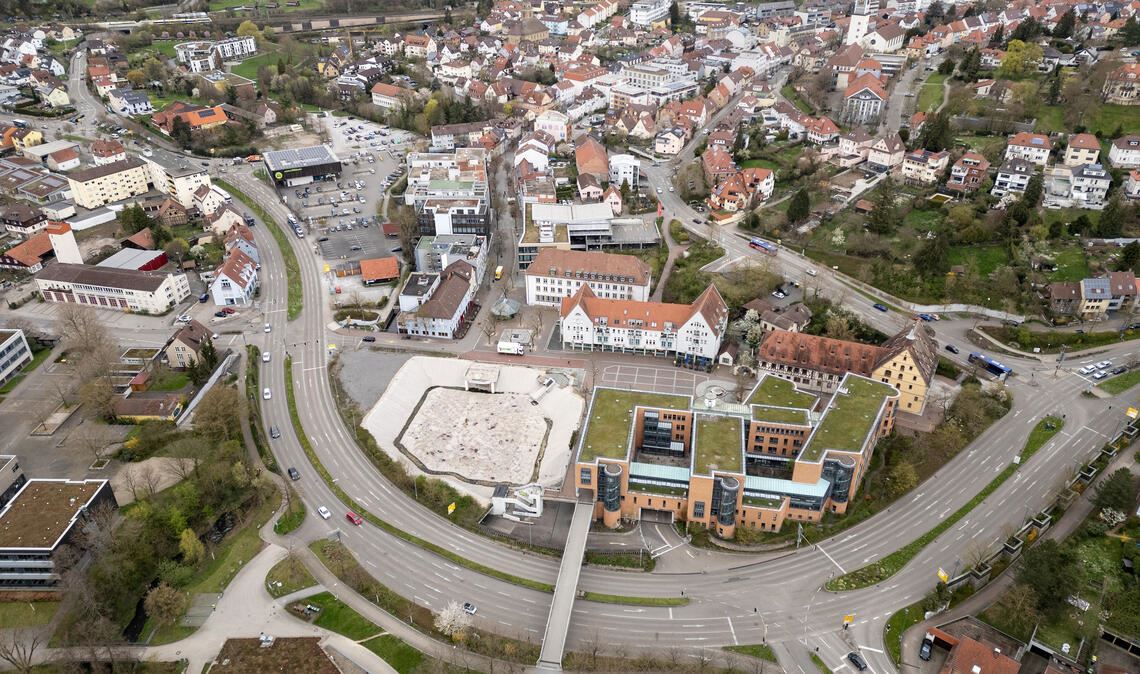 Die Stadthallenpläne am Mühlehof-Standort sollen - geht es nach dem Gemeinderat - endgültig begraben werden. Foto: Archiv