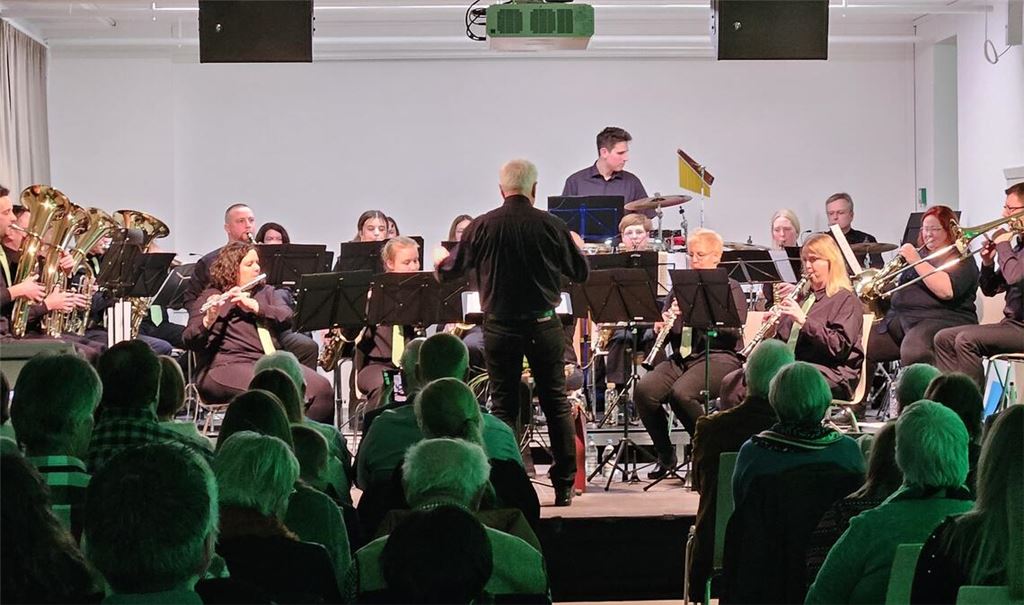 Die Stadtkapelle zeigt ihr breites Repertoire moderner Musik. Foto: privat