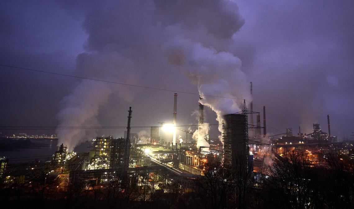 Die Stahlindustrie ist sehr energieintensiv. (Archivbild)