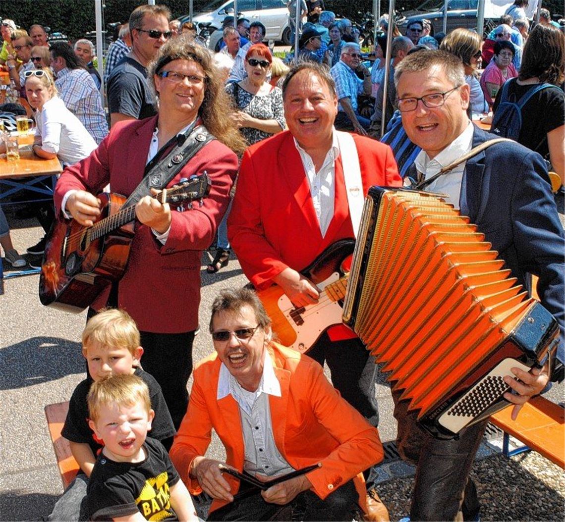 Vatertag lockt auch Familien ins Grüne
