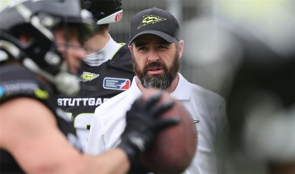Die Stuttgart Surge rund um Coach Jordan Neumann steht am 7. September im Finale der ELF - vor heimischem Publikum.