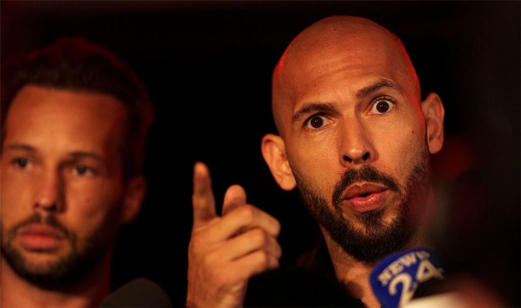 Die Tate Brothers: links Tristan, rechts Andrew. (Archivbild)