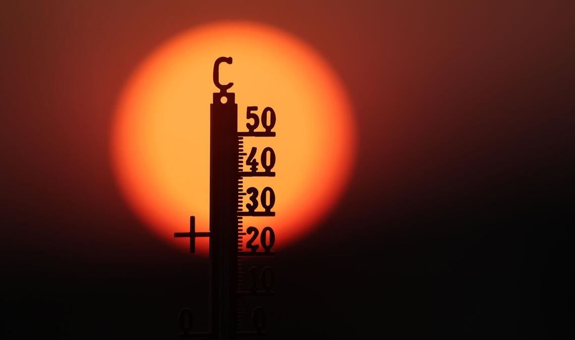 Die Temperaturen in Deutschland stiegen zuletzt auf Rekordwerte.