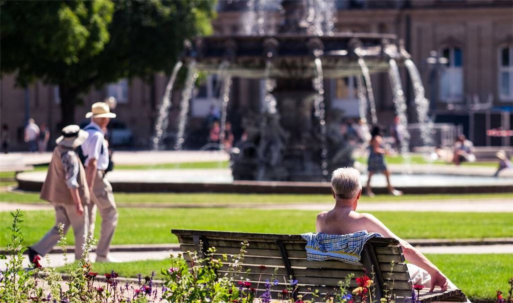 Die Temperaturen in Stuttgart bleiben sommerlich. (Archivbild)