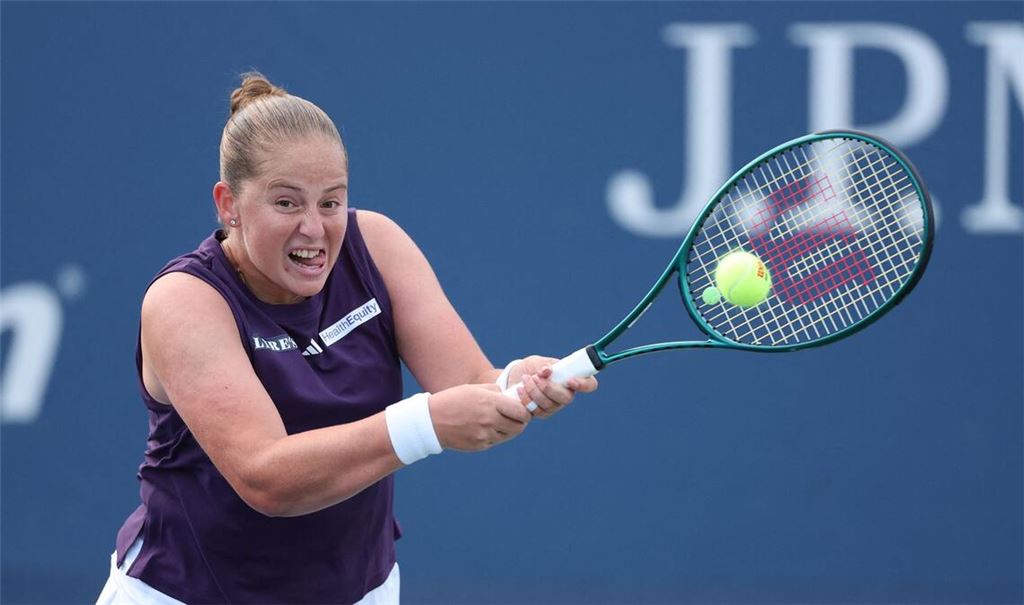 Die Tennisspielerin Jelena Ostapenkoelena Ostapenko