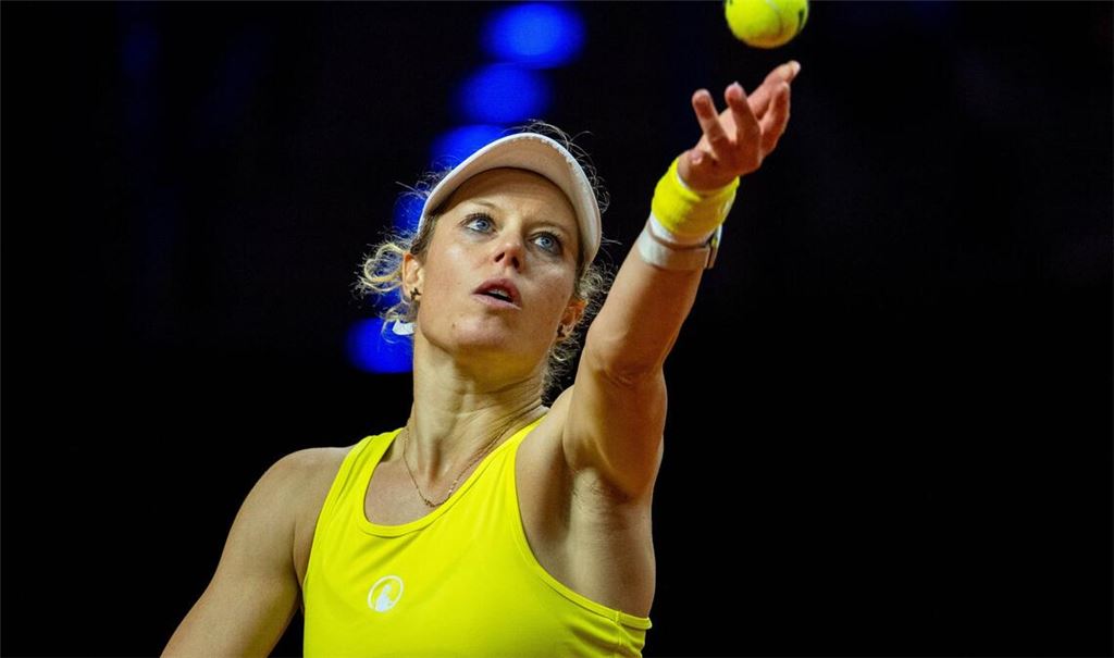 Die Tennisspielerin Laura Siegemund ist bei ihrem Heimturnier in Stuttgart  auch im Doppel-Wettbewerb ausgeschieden.