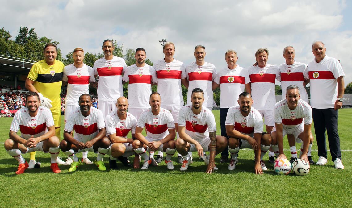 Cacau, Buchwald und Müller sind im Anflug Die Traditionself des VfB Stuttgart spielt an diesem Mittwoch in Lomersheim.