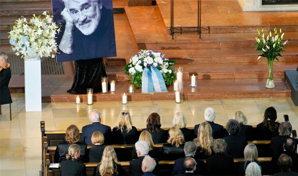 Die Trauerfeier fand in der Kirche St. Michael statt.