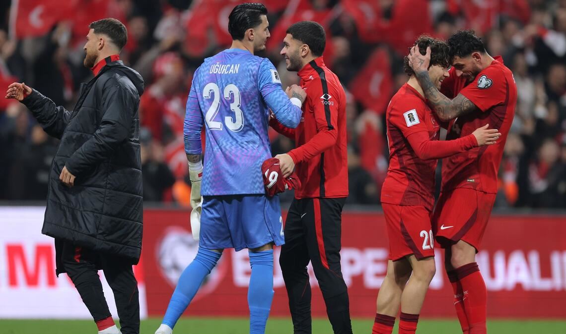 Die Türkei machte mit dem Sieg gegen Rumänien einen Schritt Richtung WM-Teilnahme.