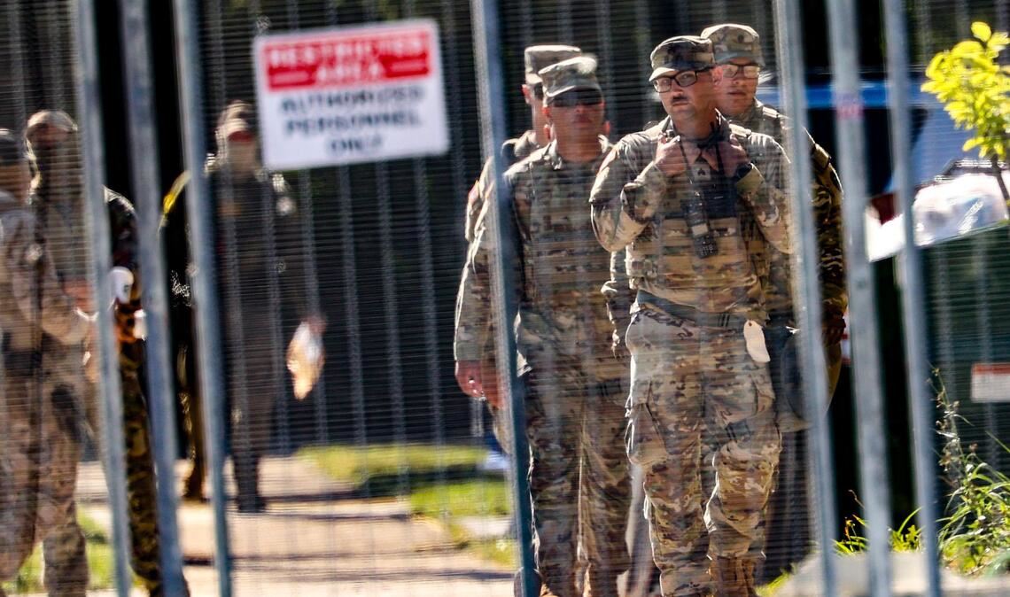 Die US-Regierung hat bereits in mehrere demokratisch regierte Großstädte Nationalgardisten entsandt - zum Teil wurde sie vorerst von Gerichten gestoppt. (Archivbild)