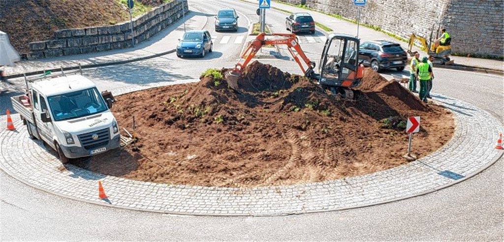 Kreisel soll Paradies für Insekten werden