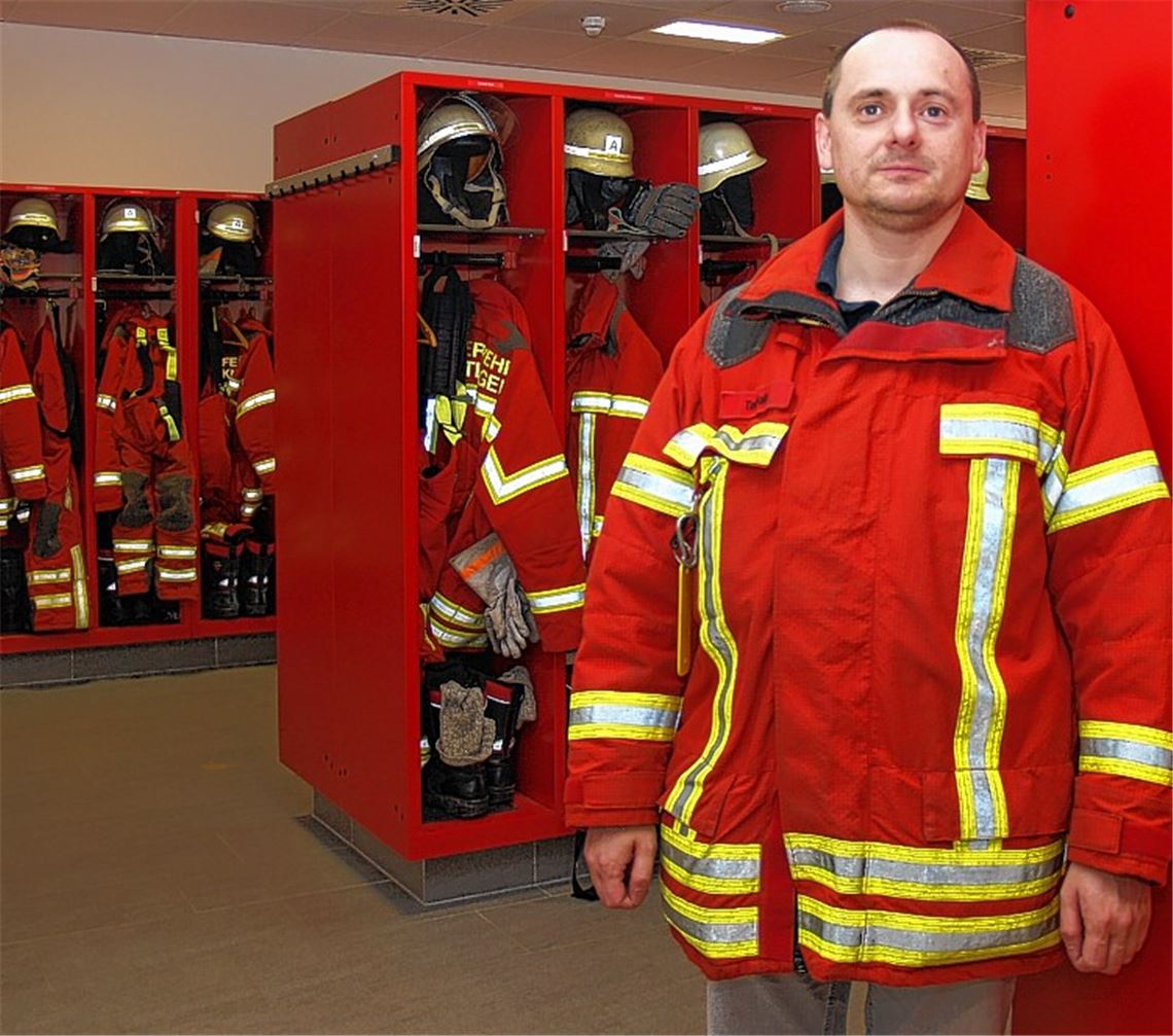 Die Umkleide ist nur eine Verbesserung, über die sich Markus Haberstroh freut.