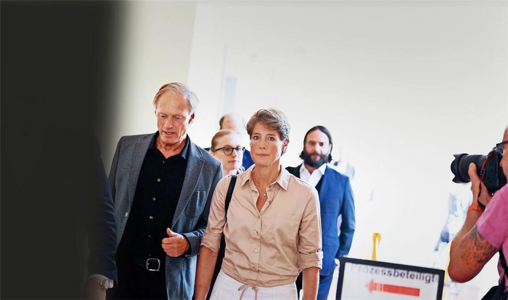Die Unternehmerin Christina Block hatte die Gewaltvorwürfe immer wieder zurückgewiesen. (Archivbild)