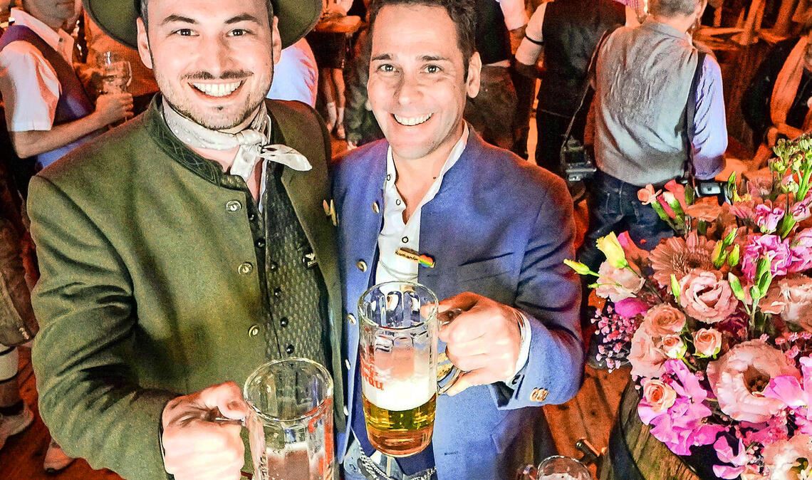 Die Veranstalter der Regenbogenalm: Andreas Müller und Lars Pessinger