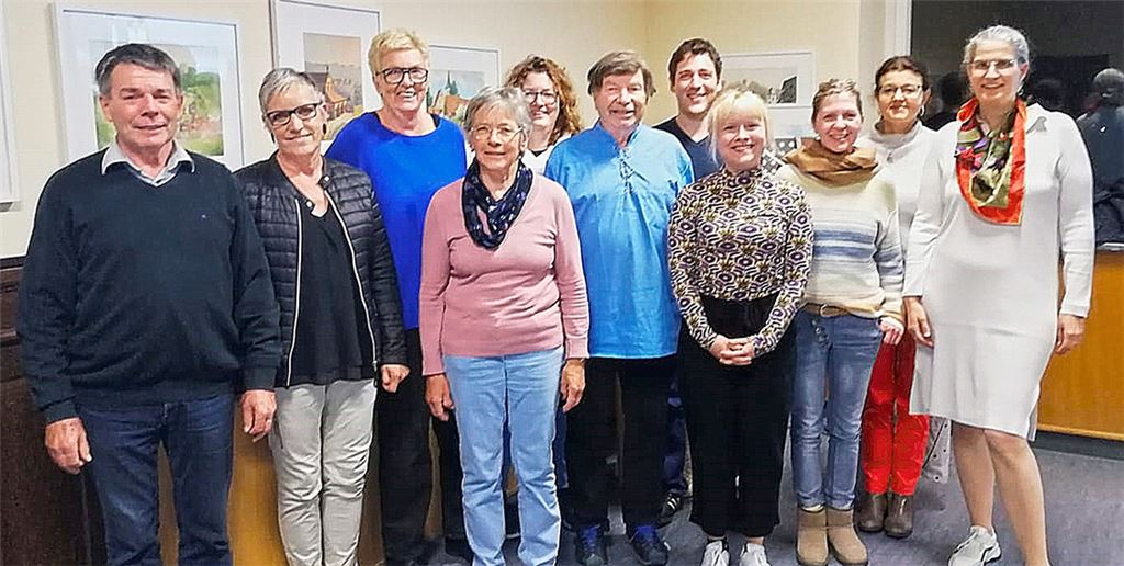 Die Verantwortlichen der Harmonie Diefenbach blicken optimistisch nach vorn. Foto: privat