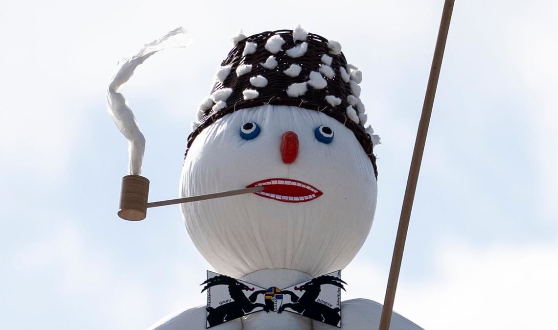 Die Verbrennung des "Bööggs" geht auf eine lange Tradition der Zünfte zurück.