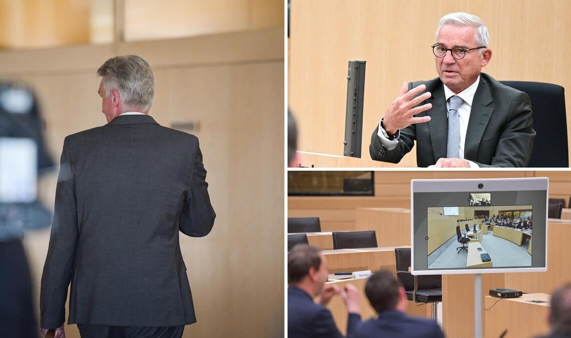 Die Vernehmungen von Andreas Renner (links) und Innenminister Thomas Strobl (CDU) waren Höhepunkte des Untersuchungsausschusses.