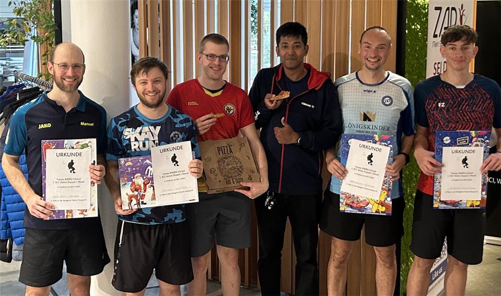 Die Vertreter des SV Illingen beim Badminton-Ranglistenturnier in Nußloch. Fotos: privat