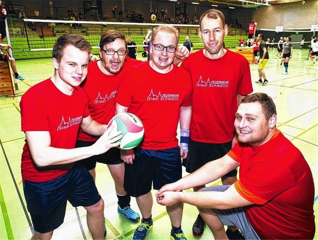 Thüringer Gäste bei Volleyballturnier