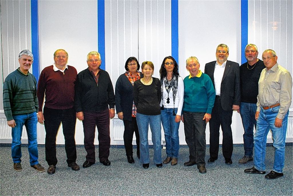 Die Vorstandschaft des Vereins für Städtepartnerschaft Illingen.