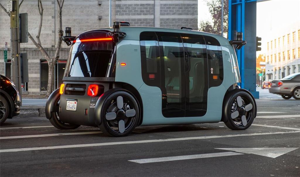 Die Wagen von Zoox haben weder Lenkrand, noch Pedale.