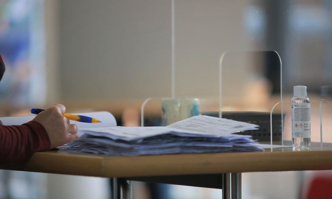 Die Wahl ist vorbei. Symbolfoto: Huber