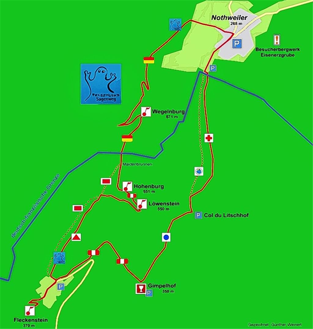 Die Wandertour am 21. Juni in der Übersicht.
