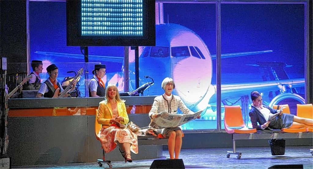 Die Wechseljahre werden im Mühlehof auf witzige und überraschende Art musikalisch aufbereitet.Foto: Stahlfeld