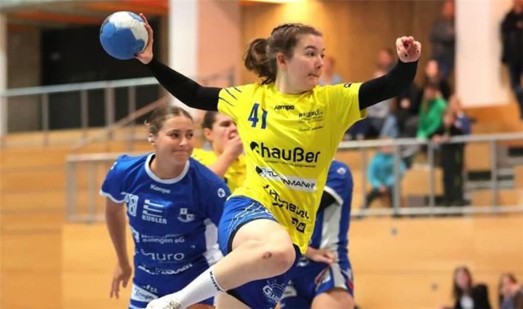 Die Wildcats empfangen am Samstag in ihrem handball-Wohnzimmer die HSG Freiburg 2: Ina Bergthold in Aktion.