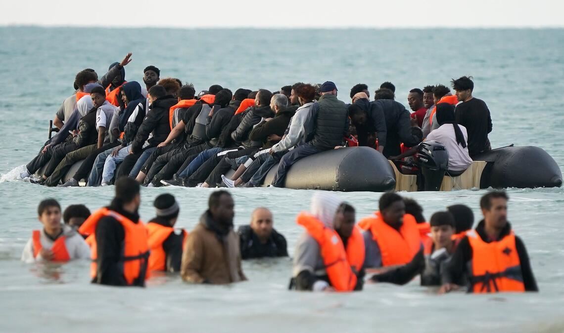 Die Zahl der Ankünfte von Schutzsuchenden in der EU war in den vergangenen Monaten gefallen. (Archivbild)