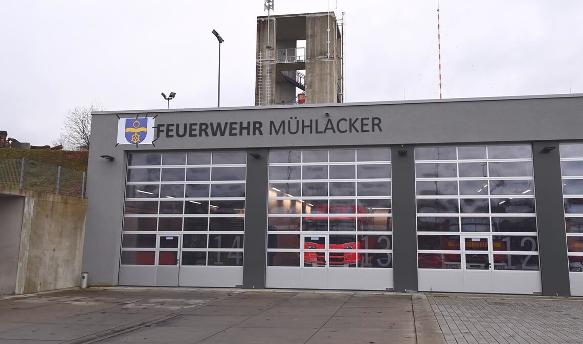 Die Zentrale der Mühlacker Feuerwehr am Senderhang. Foto: Archiv