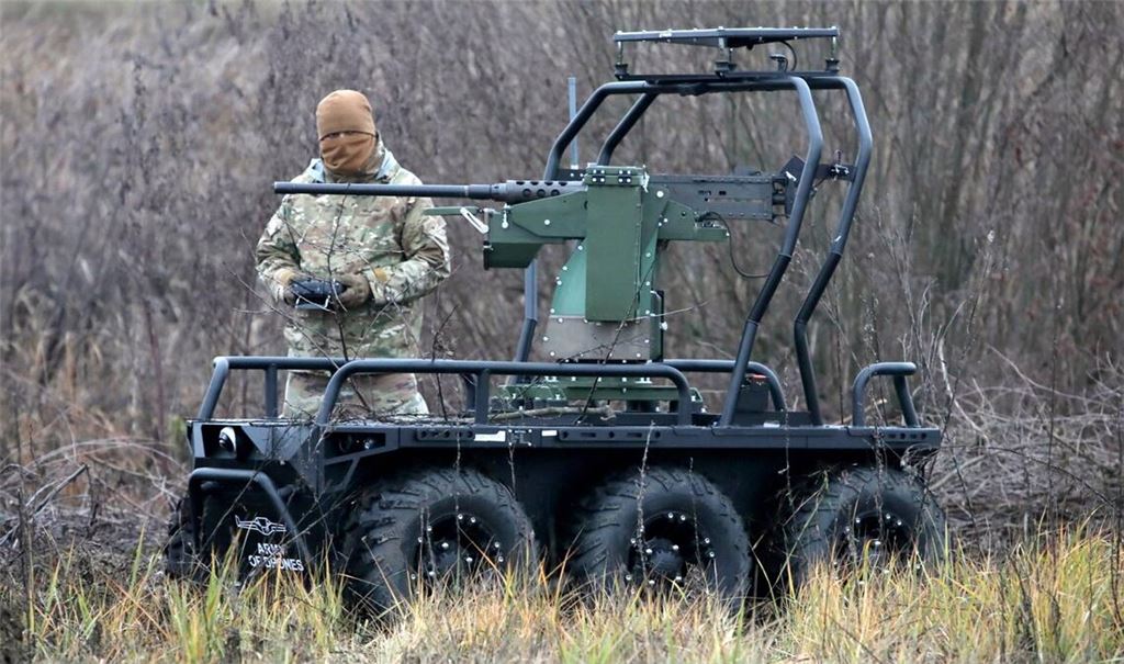 Die Zukunft ist bereits Gegenwart: Die ukrainische Armee ist aufgrund des Krieges gegen Russlands mit führend bei der Entwicklung und dem Einsatz von Kampf-Robotern.