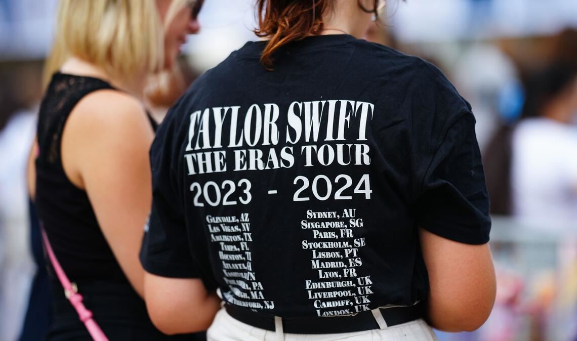 Die abgesagten Taylor-Swift-Konzerte waren Teil der "Eras"-Tour des Weltstars.
