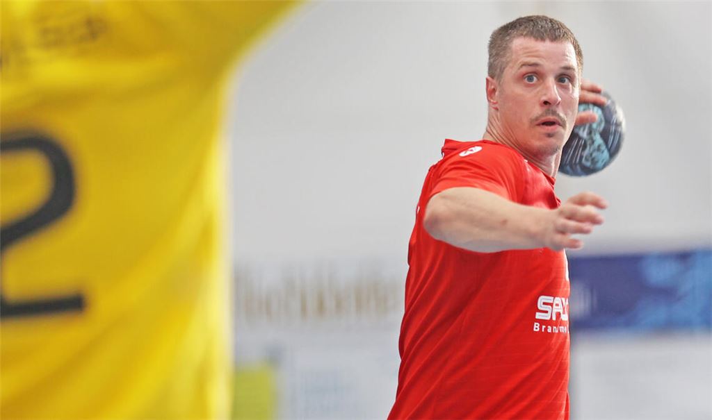 Die acht Treffer von Spielertrainer Kai Rudolf reichen am Ende nicht aus. Foto jmü