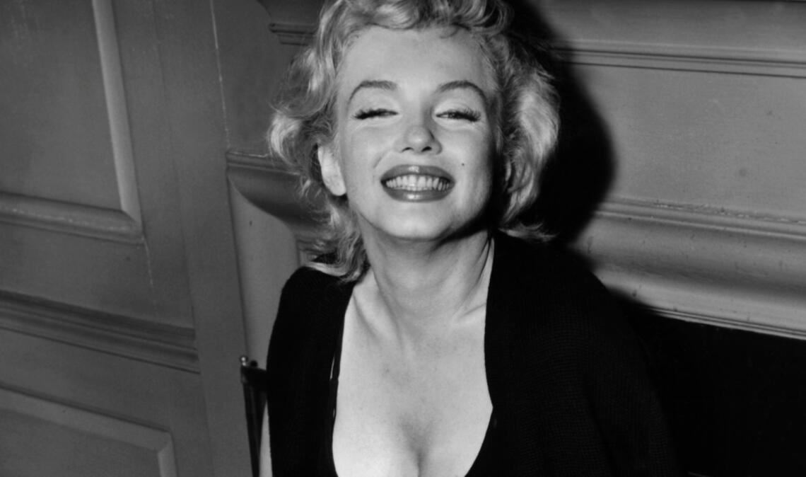 Die amerikanische Schauspielerin Marilyn Monroe am 21.06.1956 in New York.