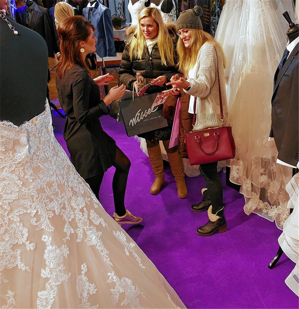 Schwelgen in Spitze und Vorfreude