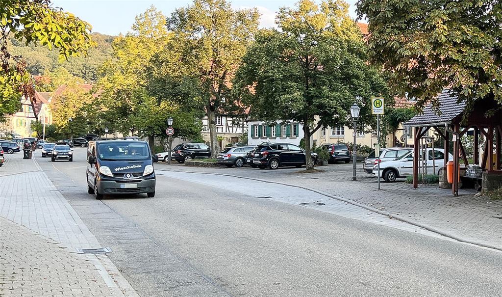 Die beiden Bushaltestellen an der Steinbeisstraße sollen vorerst nicht barrierefrei umgebaut werden. Foto: Helbig