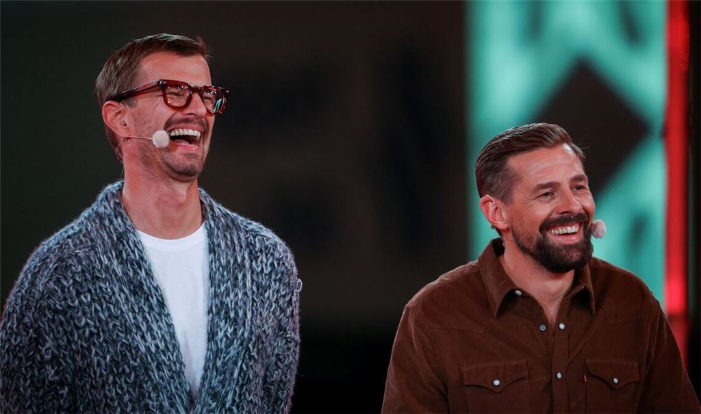 Die beiden Entertainer geben dieses Mal Menschen an der Front in der Ukraine Sendezeit. (Archivbild)