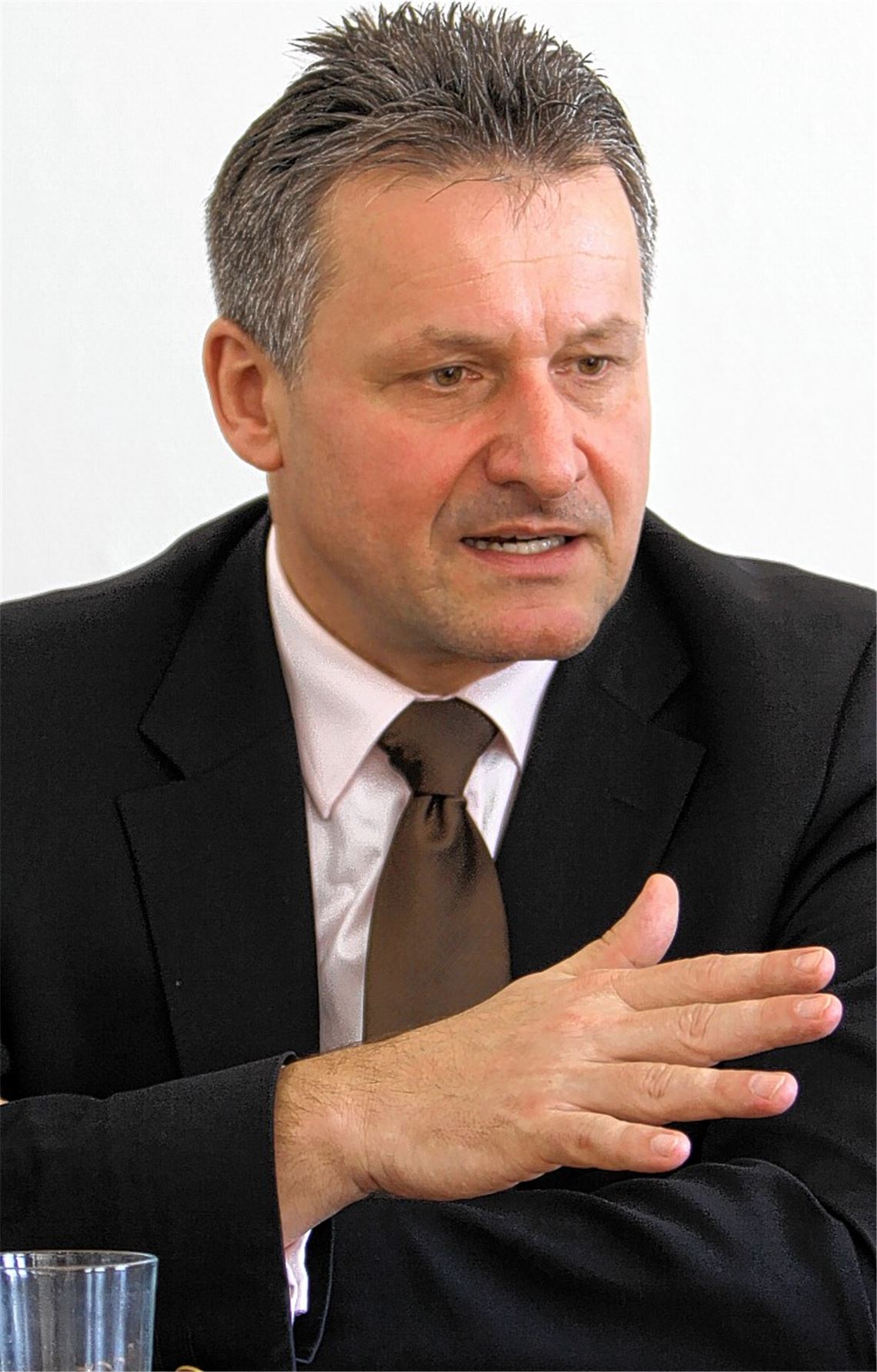 Die beiden Landtagsabgeordneten aus dem Wahlkreis Enz Dr. Hans-Ulrich Rülke (FDP) und Viktoria Schmid (CDU).