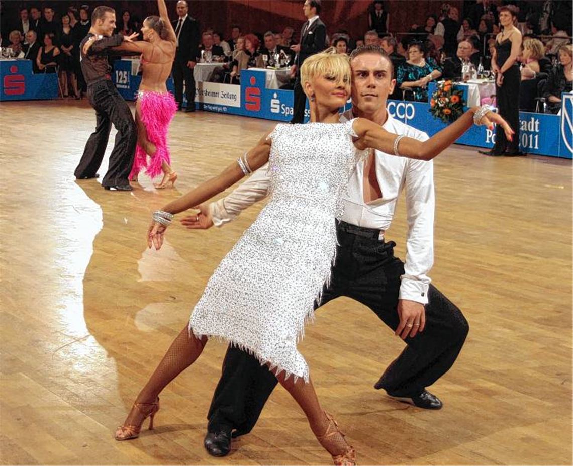Die besten Lateintänzer der Welt geben sich im Pforzheimer CongressCentrum ein Stelldichein. Foto: Tilo Keller