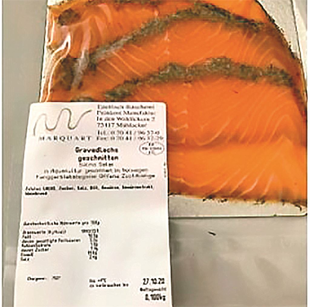 Die betroffene Charge ist am Etikett auf der Rückseite zu erkennen.privat/Eier