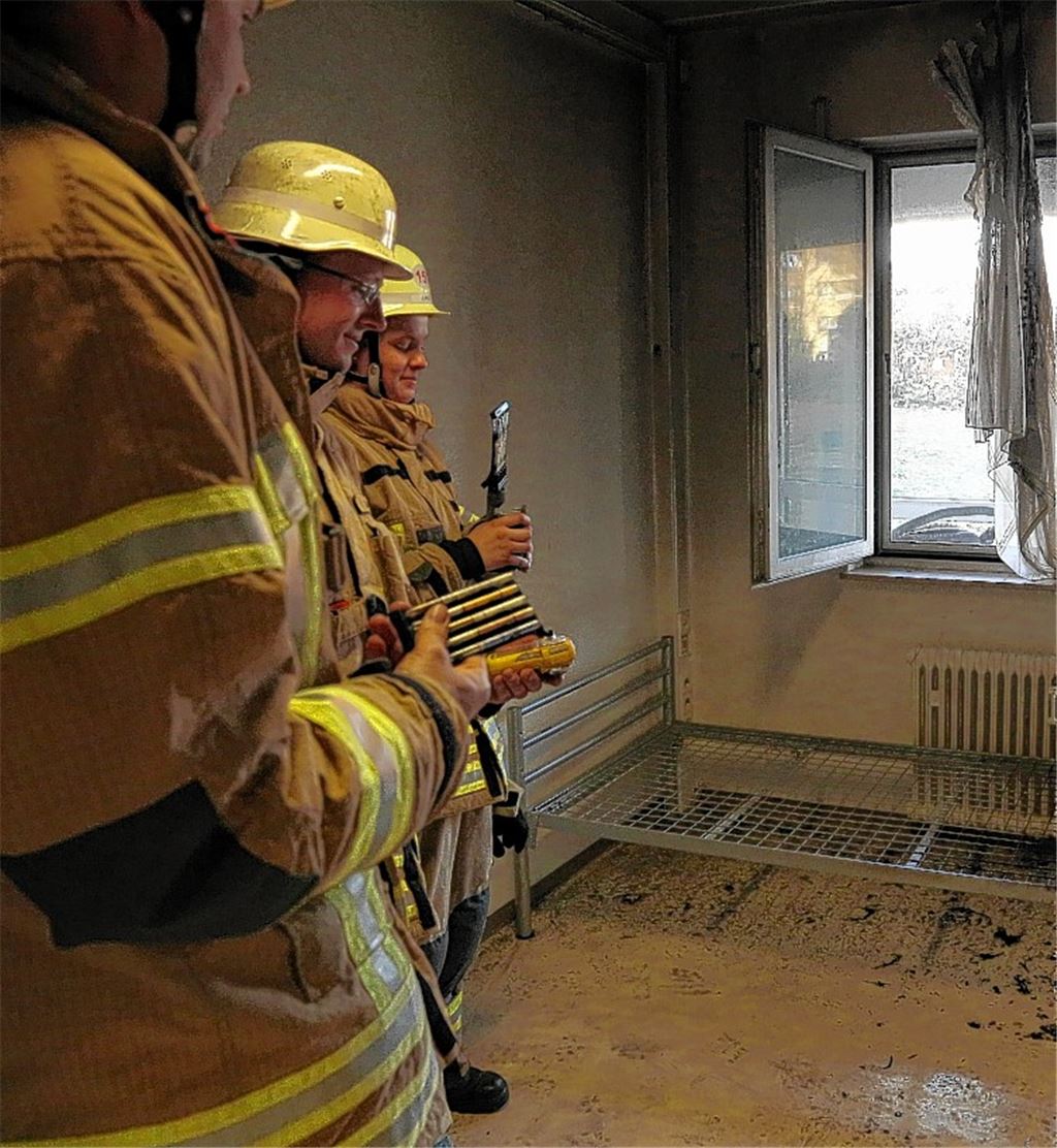 Die betroffene Wohnung kann vorübergehend nicht genutzt werden.