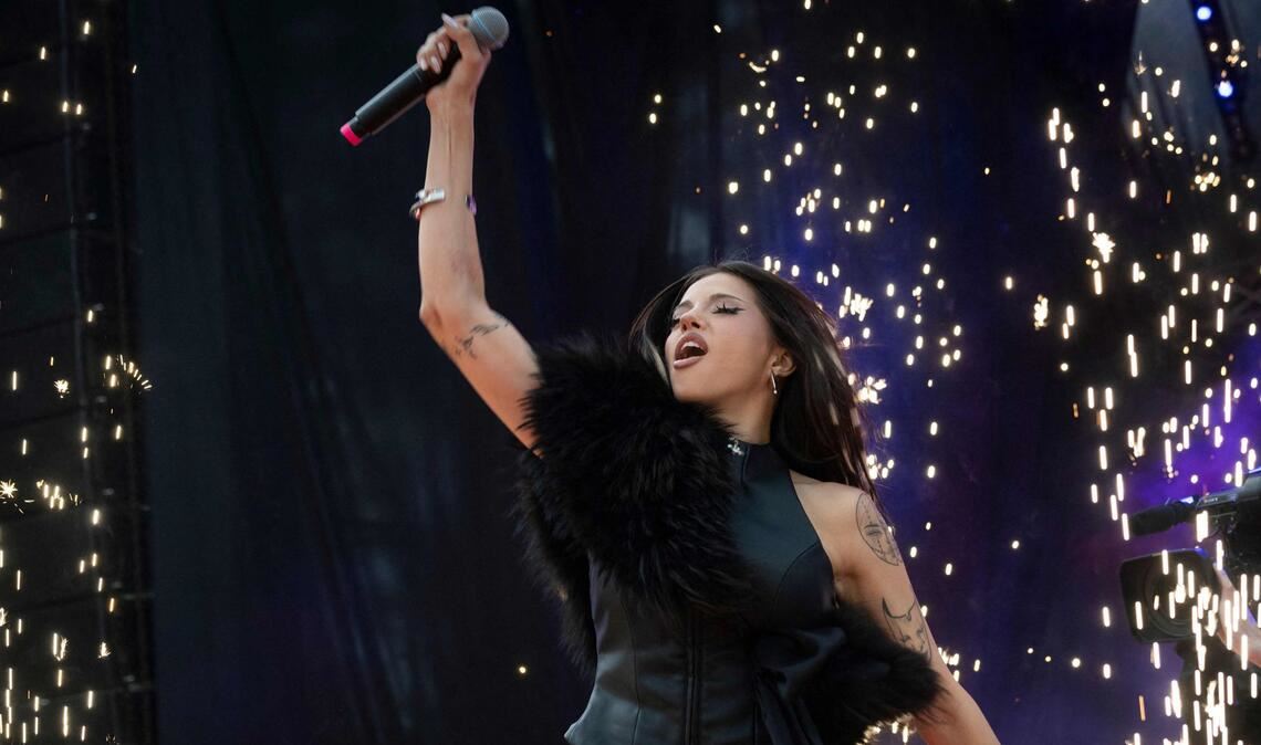 Die bulgarische Sängerin Dara gewann überraschend den ESC in Wien.