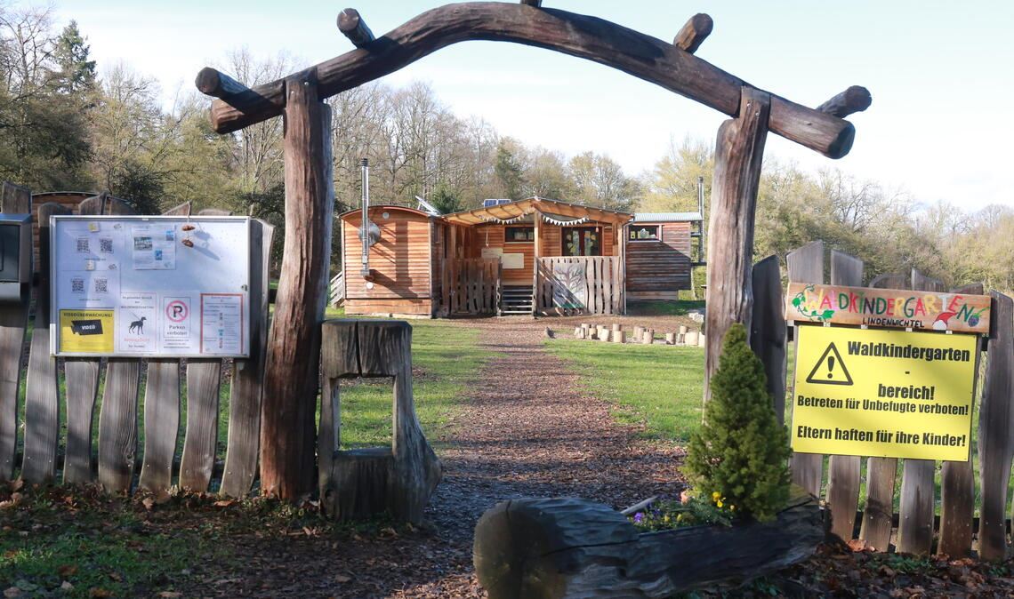 Die co.natur gGmbH betreibt unter anderem den Naturkindergarten in Wiernsheim, der 2023 in Betrieb gegangen ist. Foto: Deeg