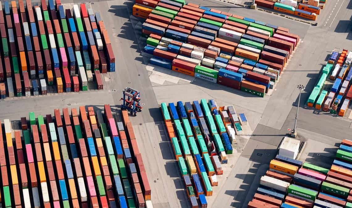 Die deutsche Wirtschaft wächst weniger stark als erwartet.