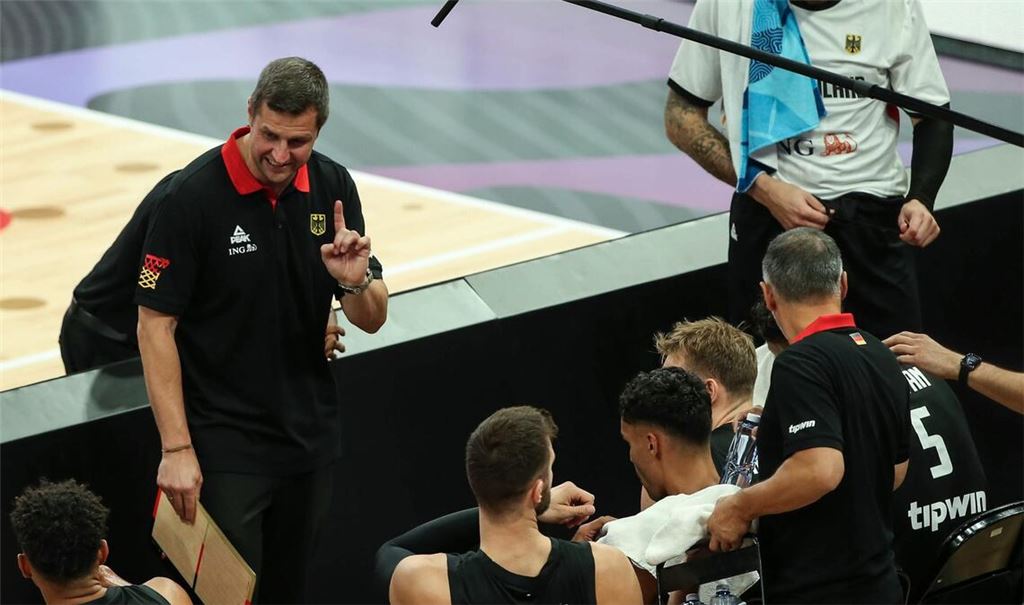 Die deutschen Basketballer wurden im Teamhotel geweckt.