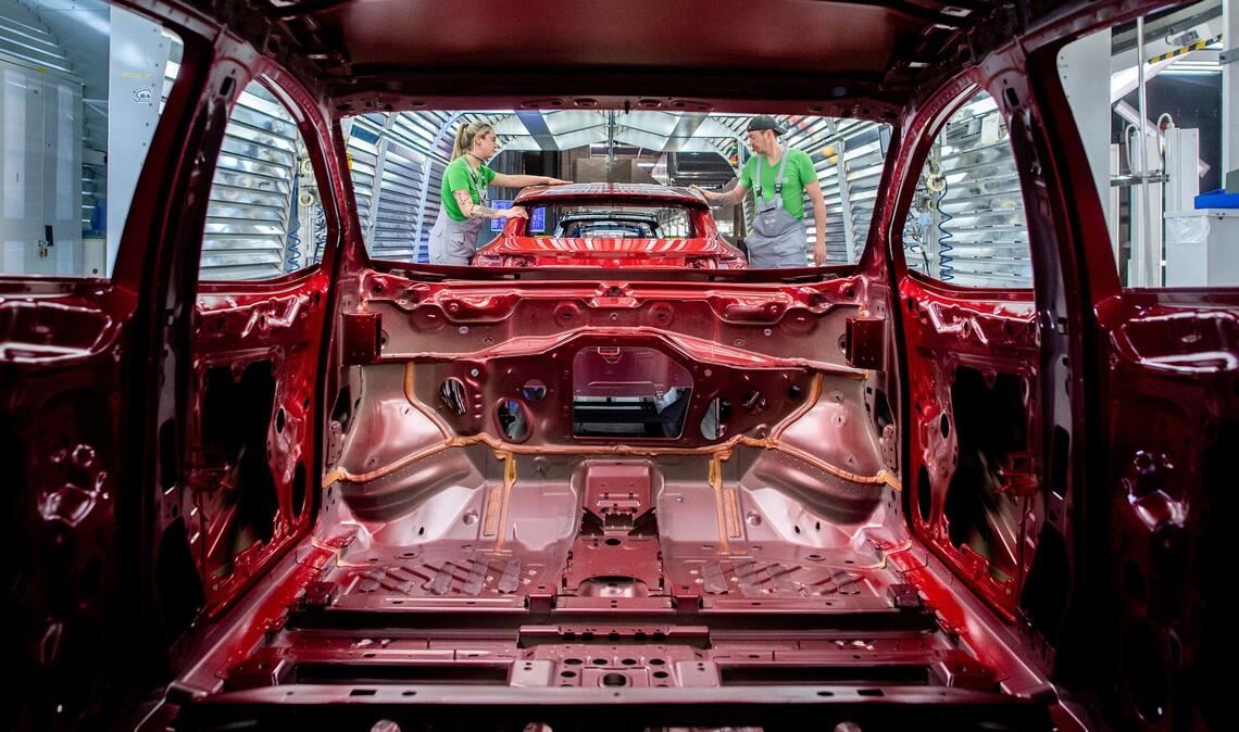 Die deutschen Exporte nach China sind abgestürzt. (Archivbild)