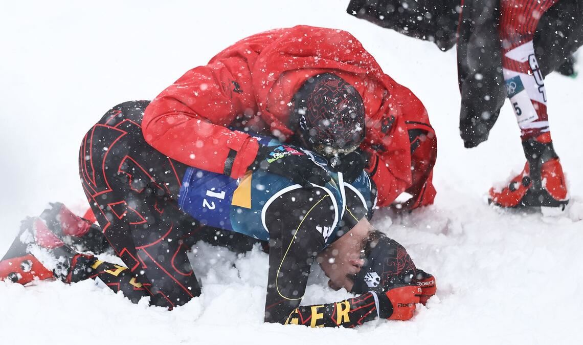Die deutschen Nordischen Kombinierer  beenden die Winterspiele erstmals seit 1998 ohne Medaille.
