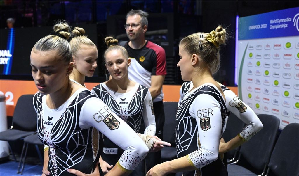 Die deutschen Turnerinnen verpassten in Liverpool das Finale.