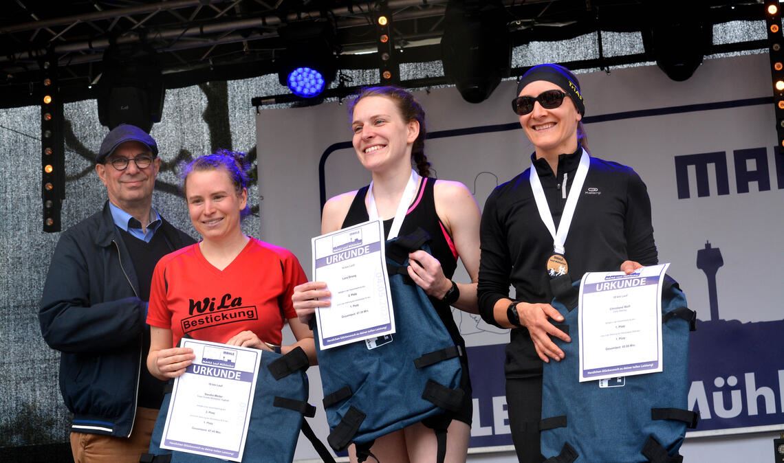 Die drei Schnellsten über zehn Kilometer